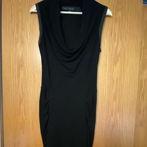 Yigal Azrouel black crepe dress size 8